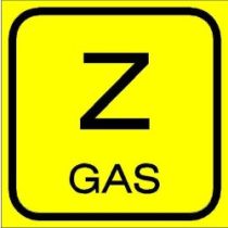 Zinkerbord Gas