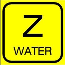 Zinkerbord Water
