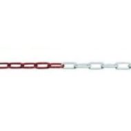 Stalen ketting 6 mm in kleur