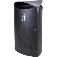 Driehoekige buitenafvalbak 60 liter