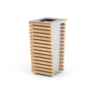 Afvalbak met asbak Flash 03.025.1