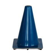 Afzetkegel 30 cm blauw soepel pvc