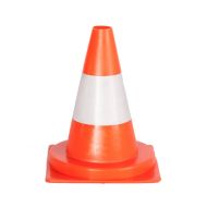 Afzetkegel 30 cm oranje met 1 niet reflecterende band