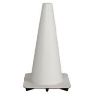 Afzetkegel 50 cm wit soepel pvc