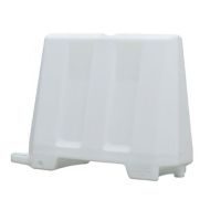 Barrier kunststof 110 x 40 x 81 cm, kleur wit