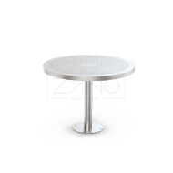 Buitentafel model Scandik, vierkant, geperforeerd staal