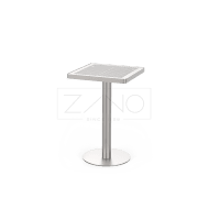 Buitentafel model Scandik, vierkant, geperforeerd staal