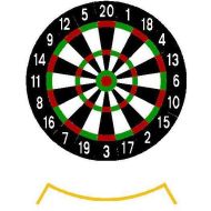 DecoMark dartboard