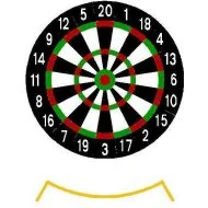DecoMark dartboard