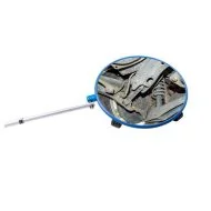 JISLON inspectiespiegel Ø 45 cm op wieltjes met telescopische steel van 1 tot 2 meter