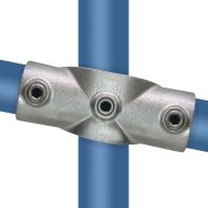 Kruisstuk in 1 vlak voor helling 0° - 11° (Type 22 S)