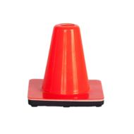 Mini afzetkegel 15 cm fluor oranje
