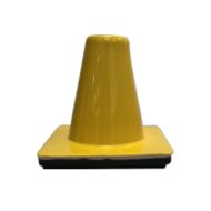Mini afzetkegel 15 cm geel