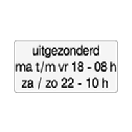 Onderbord OB262