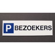 Parkeerbord Bezoekers