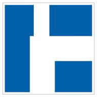 Scheepvaartbord E.9d / Het gevolgde vaarwater geldt als hoofdvaarwater ten opzichte van het vaarwater dat daarin uitmondt