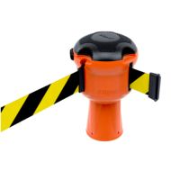Skipper kegeladapter met uittrekbaar 9 meter lint geel/zwart