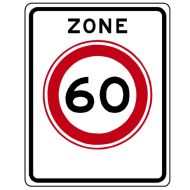Verkeersbord A01(60)zb