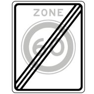 Verkeersbord A02(60)ze