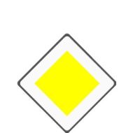 Verkeersbord B01, Voorrangsweg