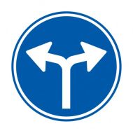 Verkeersbord D07