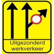 Verkeersbord t41-2r