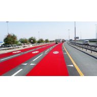 Wegenverf één component rood