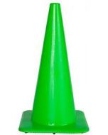 Afzetkegel 75 cm limoen groen soepel pvc