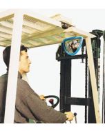 Achteruitkijkspiegel voor plaatsing voorzijde in heftrucks