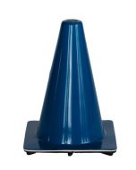 Afzetkegel 30 cm blauw soepel pvc