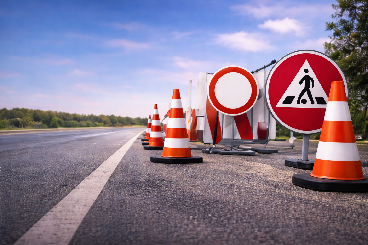 Korting verkeersborden